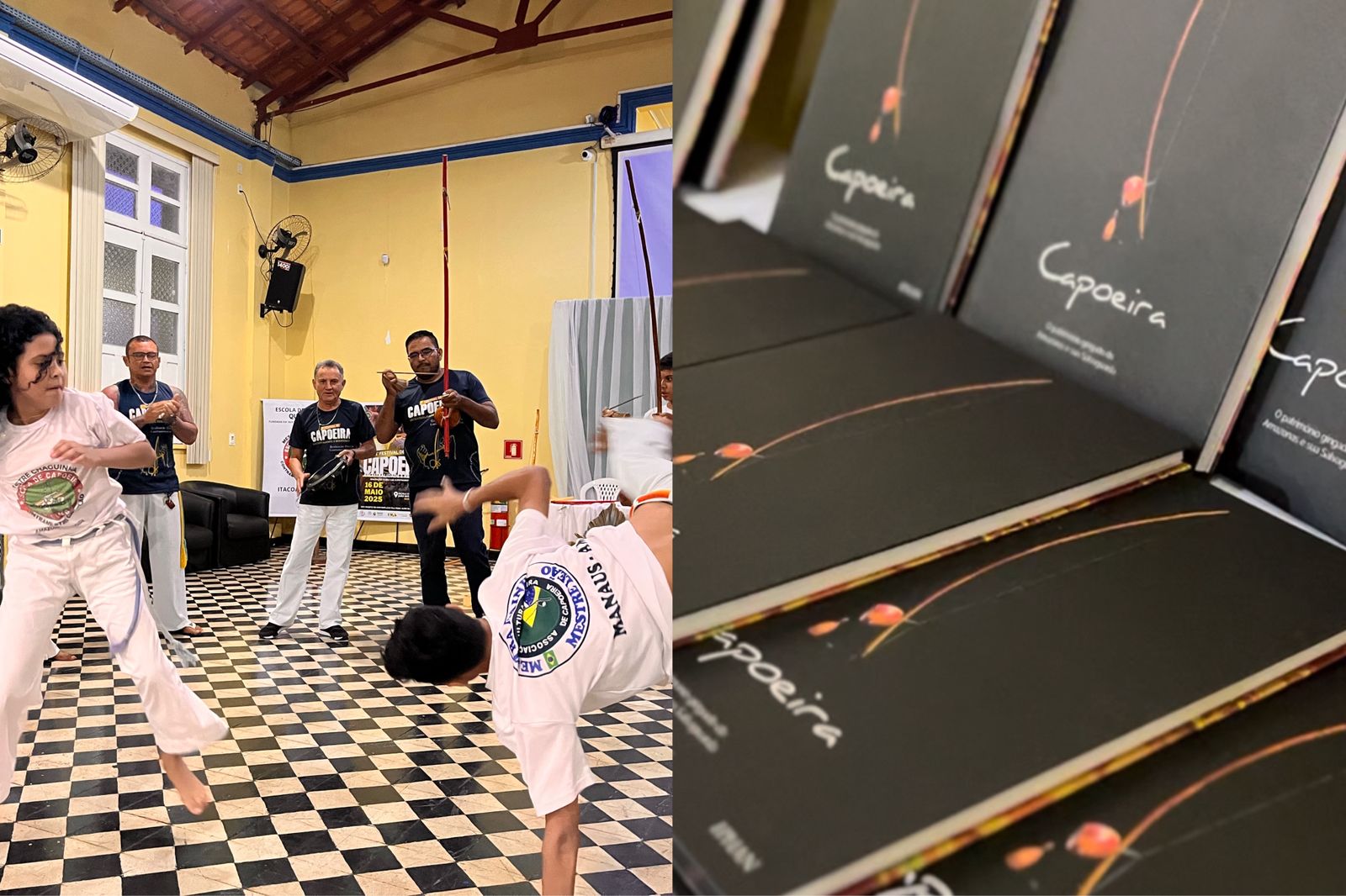 Lançamento de livro em Itacoatiara celebra a Capoeira como patrimônio cultural no Amazonas