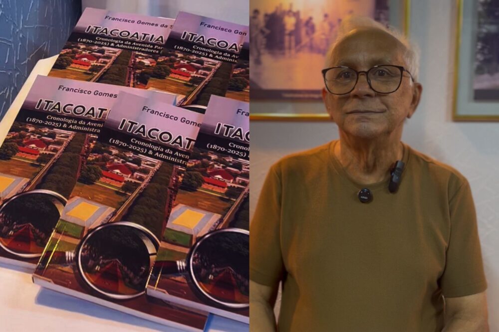 Com presenças ilustres, escritor Francisco Gomes celebra 60 anos de literatura com novo livro sobre Itacoatiara