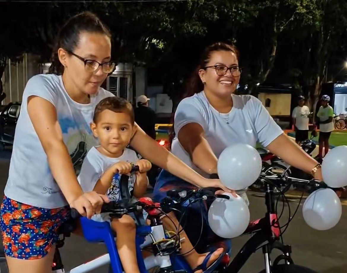 Janeiro Branco: Amigos do Pedal promovem ação em alusão à saúde mental em Itacoatiara