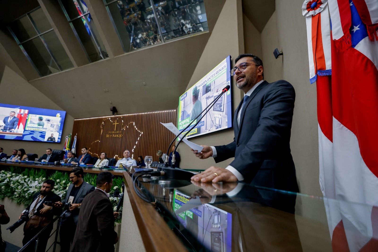 Em discurso de despedida do ciclo legislativo, Wilson Lima destaca legado da gestão