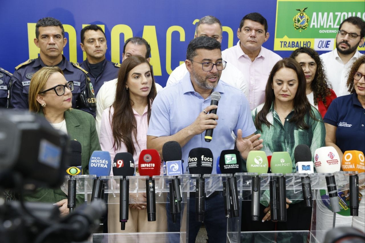 Governador Wilson Lima inicia ano letivo de 2026 destacando novas ferramentas digitais e conquistas de alunos da rede pública