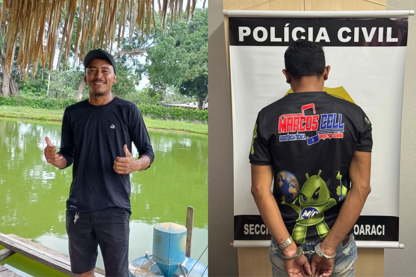 Suspeito de matar marinheiro, irmão de repórter de Itacoatiara é preso no Pará