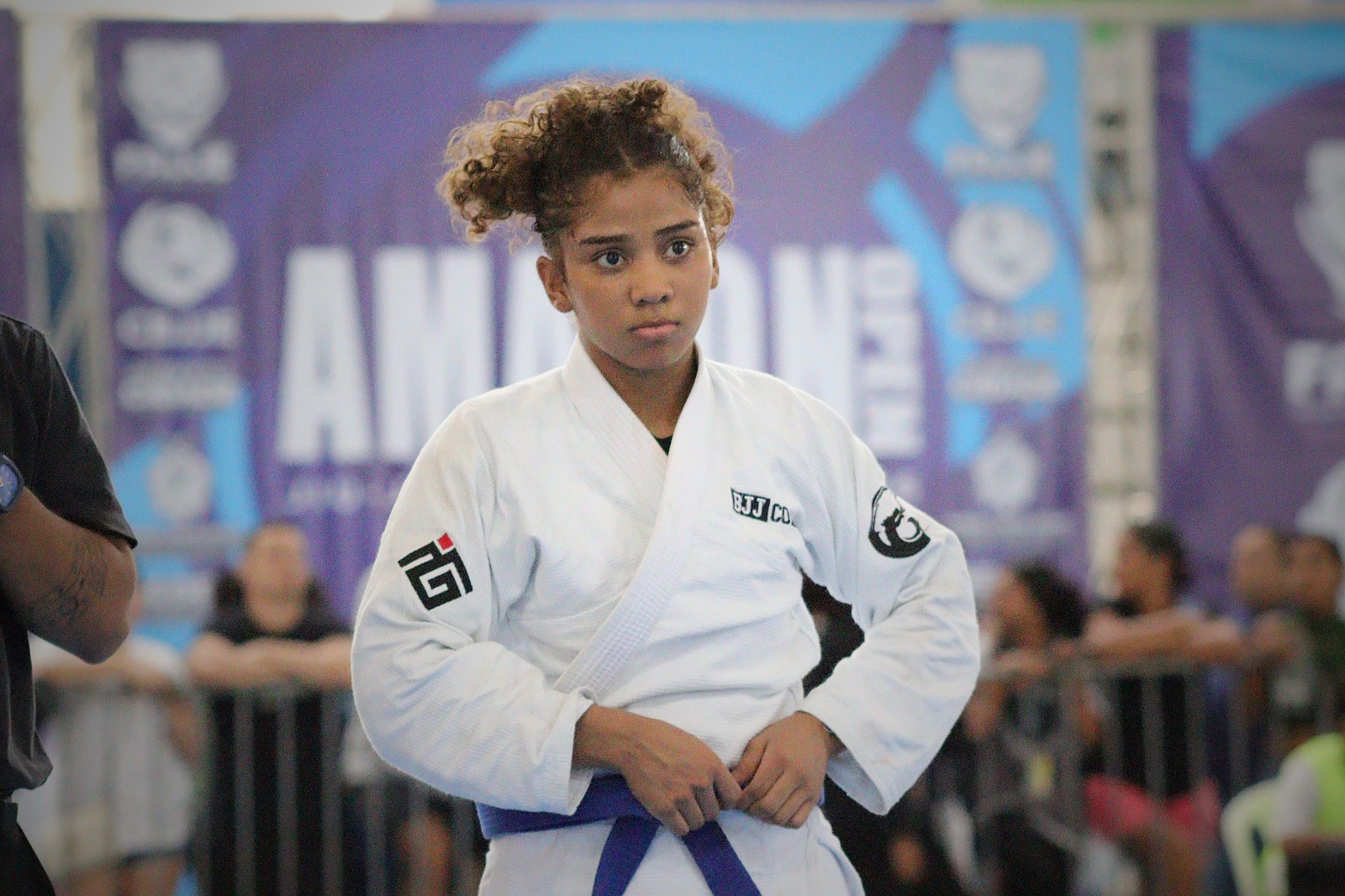 Yasmin Baraúna, a pequena guerreira da Zona Leste de Manaus que desponta no jiu-jítsu mundial