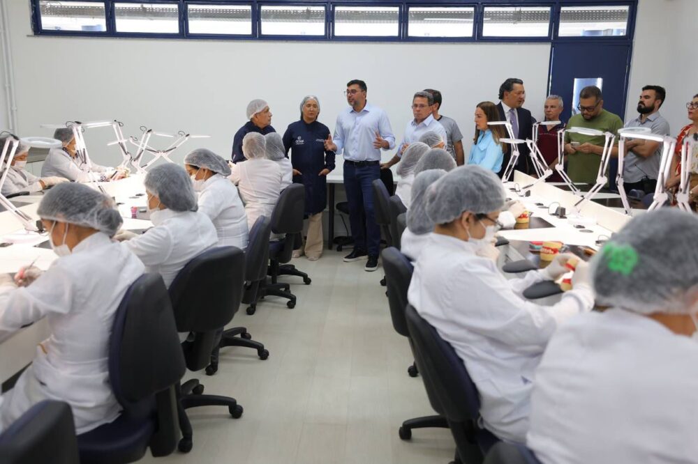 Governador Wilson Lima abre ano letivo do Cetam com mais de 7,6 mil novos alunos na capital