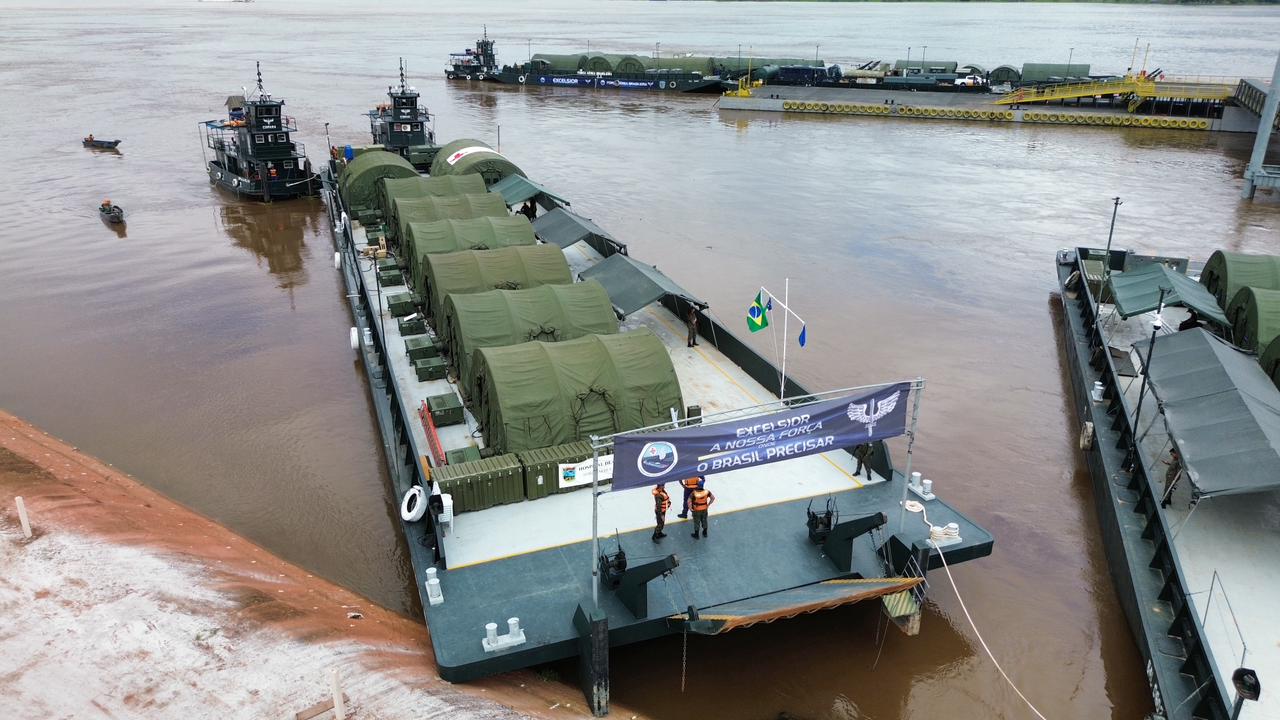 FAB inicia ação humanitária com até mil atendimentos diários em Itacoatiara