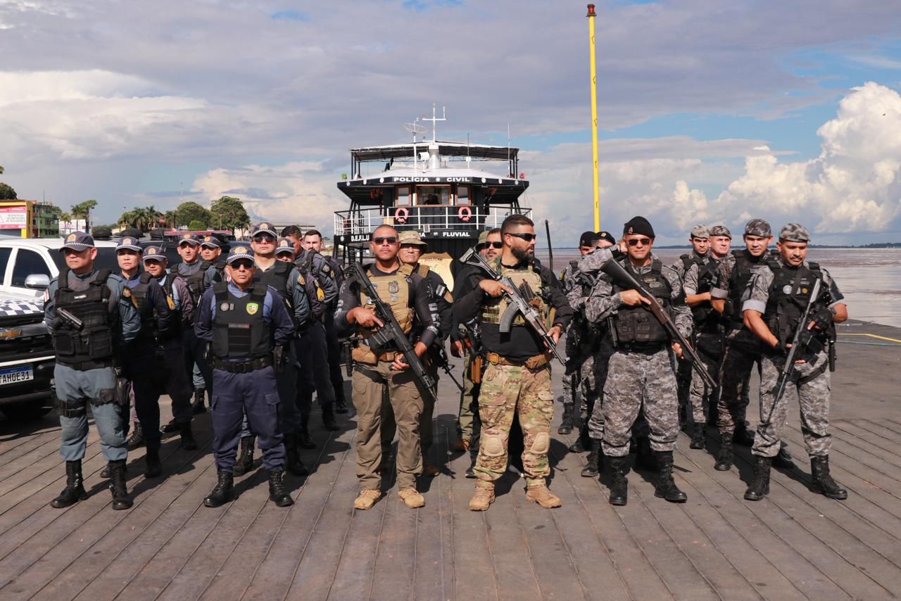 Em Itacoatiara, Governo do Amazonas inicia nova fase da Operação Segurança Presente e reforça policiamento na calha do Rio Madeira