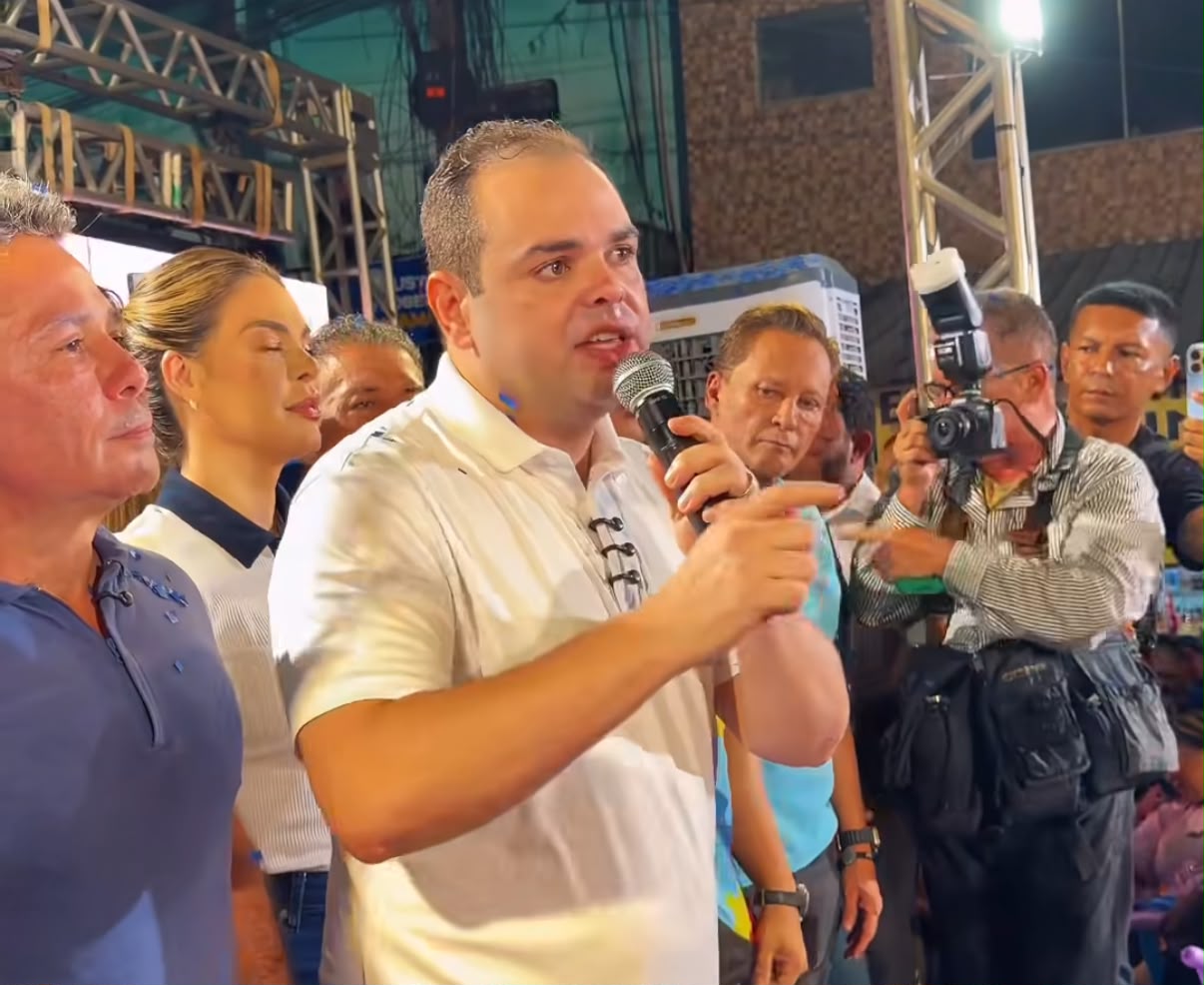 “O povo me fez pré-candidato”; Roberto Cidade se lança ao governo em evento na zona Leste de Manaus