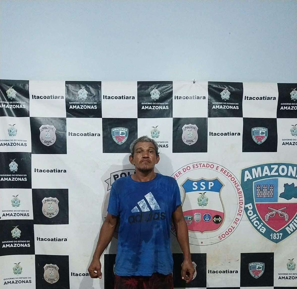 Homem é preso suspeito de esfaquear jovem no peito em Itacoatiara