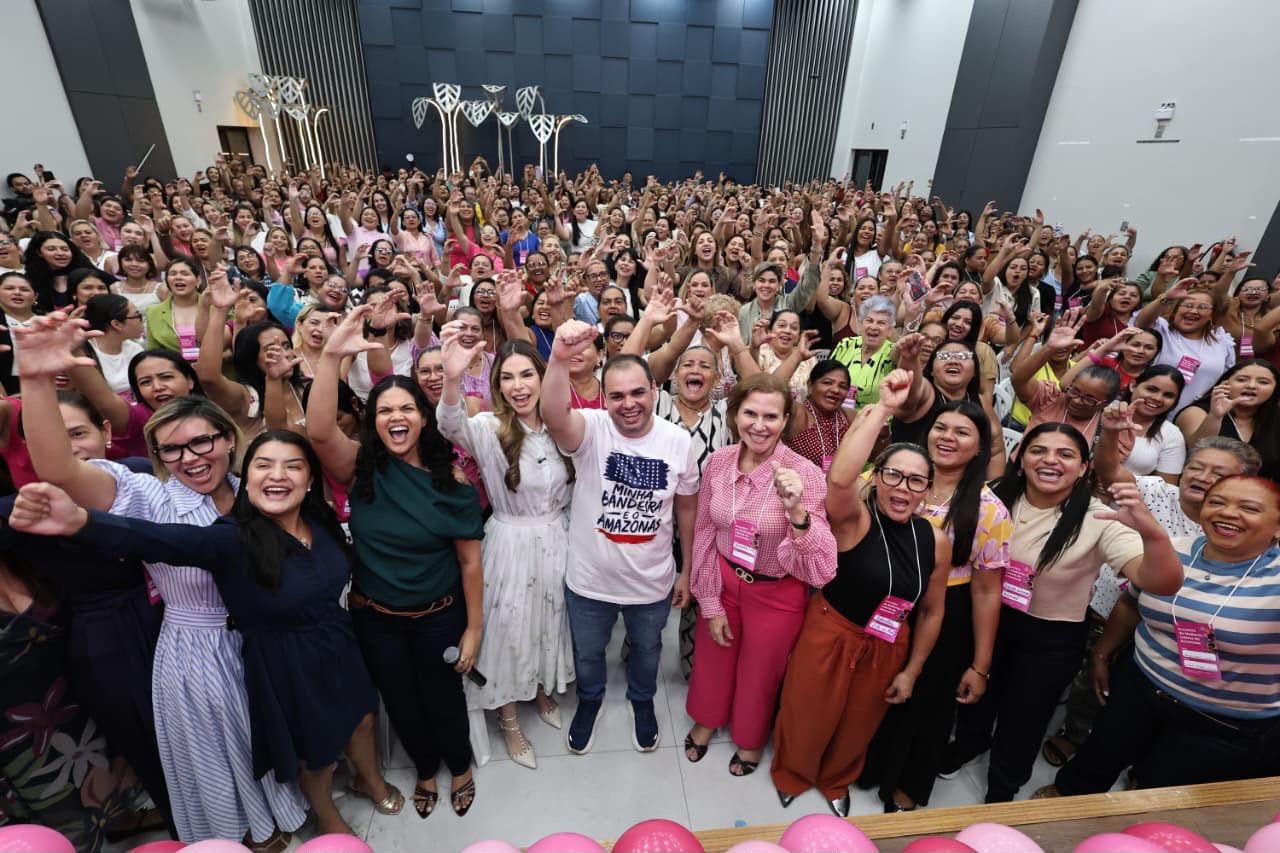 Movimento Mulheres com Cidade reúne 400 lideranças femininas em Manaus