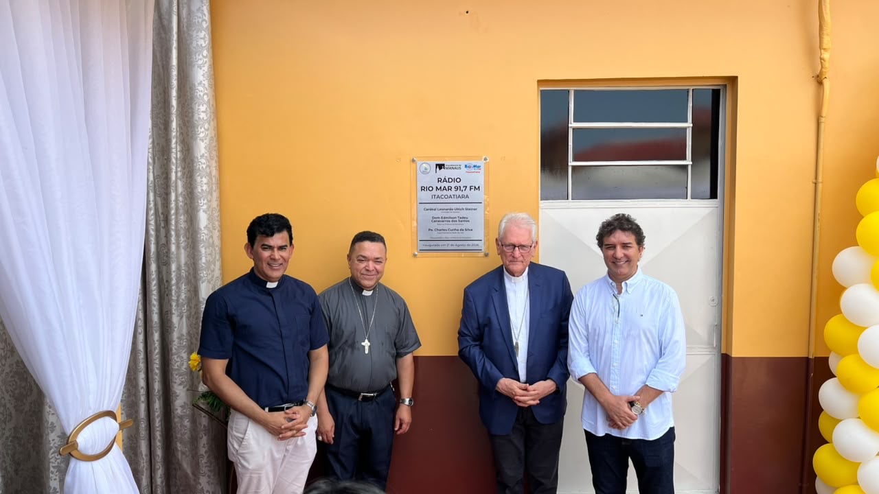 Com presença de cardeal, Rádio Rio Mar inaugura retransmissora em Itacoatiara