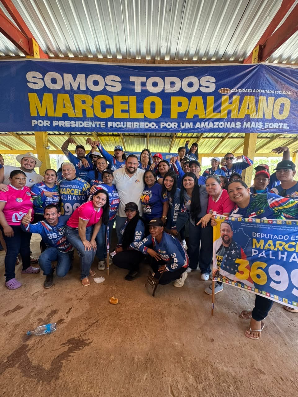 Marcelo Palhano visita comunidades e participa de bate-papo com joventude de Presidente Figueiredo