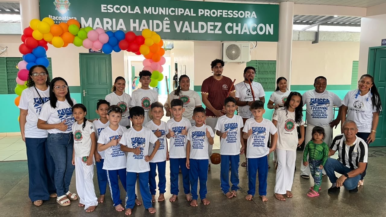 Festival Infantil de Capoeira e Cultura Afro-Amazonida promove cultura e inclusão em Itacoatiara