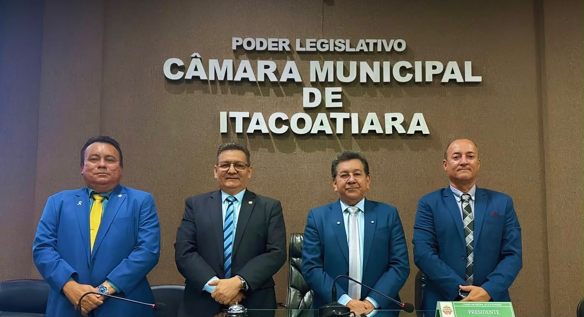 Vereador do Mobiliza, Arialdo Guimarães é reeleito presidente da Câmara de Itacoatiara