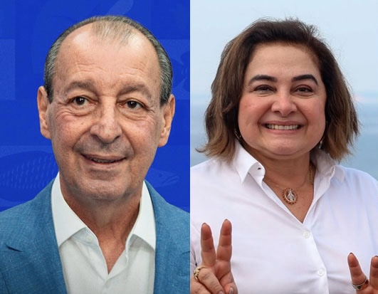 Amazonas terá 2º turno entre Omar Aziz e Maria do Carmo